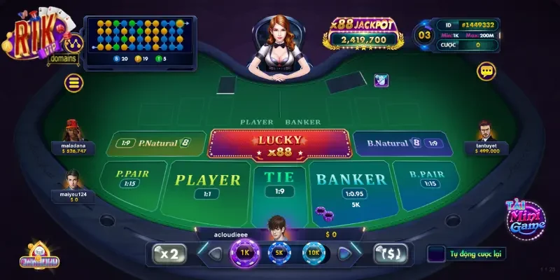 Baccarat là game bài thú vị được đông đảo người chơi tìm hiểu